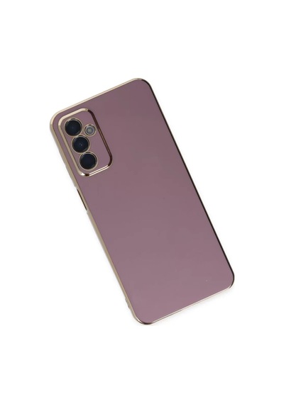 Newface Samsung Galaxy Uyumlu M23 Kılıf Volet Silikon - Mor Belirtilmemiş