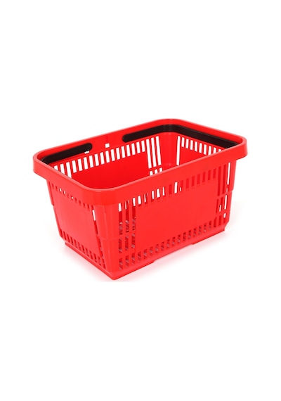 Rafburada® 22 lt Taşıma Kapasiteli Plastik Alışveriş El Sepeti