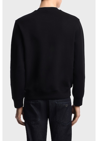 Emporio Armani Pamuklu Regular Fit Bisiklet Yaka Sweat Erkek Sweat Em004541 Af10013 Mc539 Siyah