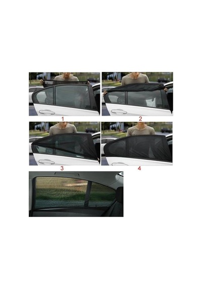Hein 2 Adet Araba Yan Cam Perdesi Oto Güneşlik Perde Genel