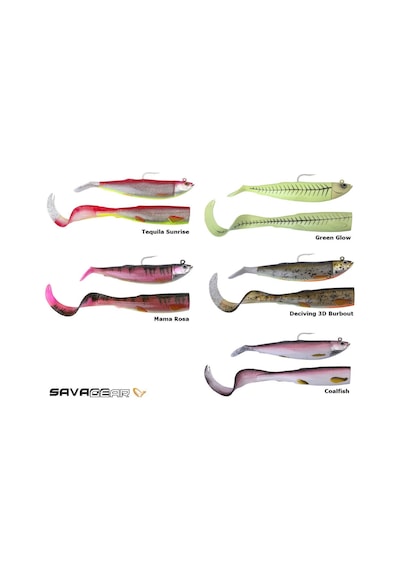 Savage Gear Cutbait Herring Kit 20cm 270g Sahte Balık - 49147-54 Mama Rosa Glow+uv