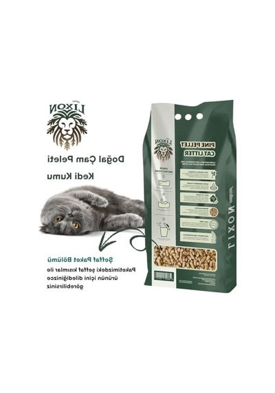 Doğal Çam Peleti Kedi Kumu 15 Kg, %100 Biyobozunur Ve Yüksek Emiş Gücü