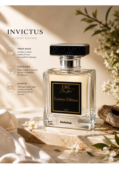 C&c For Men 50 Ml Erkek Parfüm Invictus Intense Muadili Aromatik - Odunsu