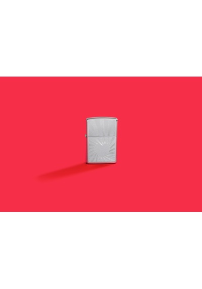 Zippo Heart Rays Dizayn Çakmak Gri