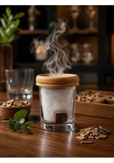Klon Premium Hediyelik Viski Tütsüleme Seti, 1 Smoker, 9 Adet Mermer Küpler, Torch Çakmak Ve 4 Talaş Diğer