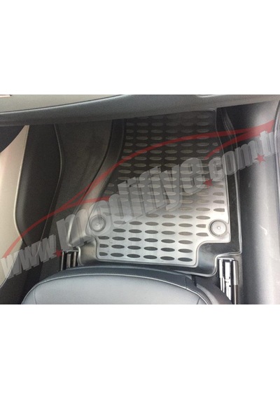Audi A6 2012-2013 3D Kauçuk Havuzlu Paspas Kokusuz Araca Özel