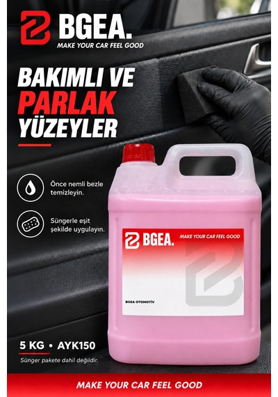 Bgea Plastik Koruyucu Parlatıcı Parlak 5 Kg Torpido Ve İç Trim Bakım Ürünü