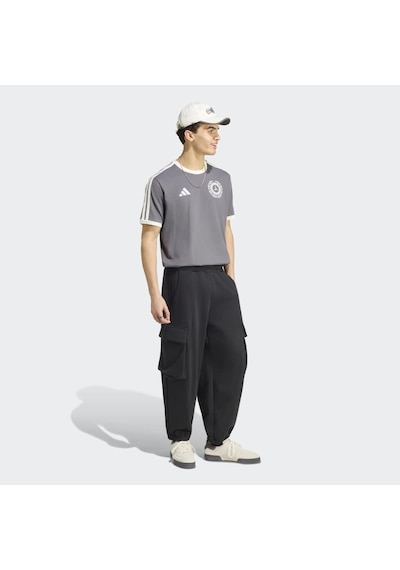 Adidas Ib7013 Mer Sa Icn Tee Erkek Tişört Gri