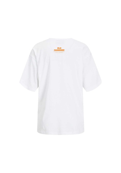 Jxebba Loose Ss Tee Jrs Beyaz Turuncu