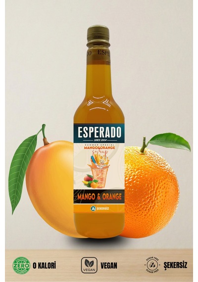 Mango-portakal Yoğun Aromalı Konsantre Şurup 750 Ml