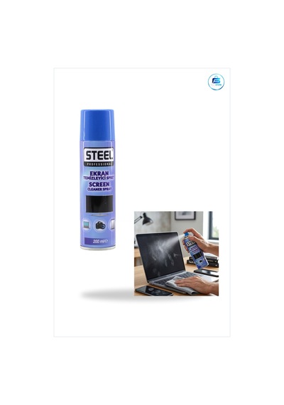 Ekran Temizleme Spreyi 200 Ml Tv Laptop Monitör İçin Su Bazlı Çiz