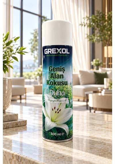 Vivanni Home Duha Ev Ofis Mağaza Oda Kokusu 500 Ml Kötü Kokuları Nötralize Eden Geniş Alan Spreyi Beyaz Zambak