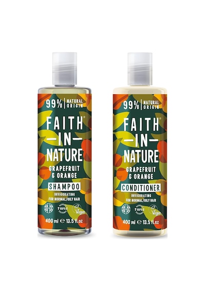 Faıth In Nature Grapefruit&orange%99 Doğal Tazeleyici Şampuan + Saç Kremi 400ml 44165514