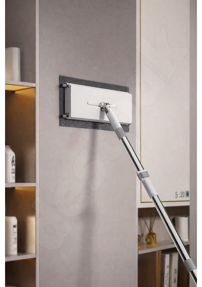 Tembel Mop 32 Cm Tüm Bezlerle Uyumlu Click Akıllı Mop Paleti Xl Kıskaçlı Mop El Değmeden Mop Aparatı