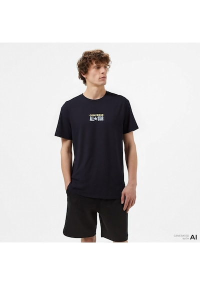 Converse Erkek Siyah T-shirt 10028551 SIYAH