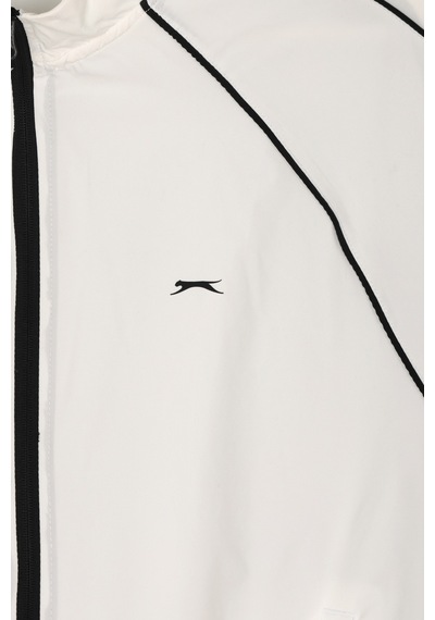 Slazenger Revel Kadın Dik Yaka Fermuarlı Kemik Eşofman Takımı