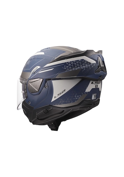 Ls2 Advant 2 Astral Mat Navy Mavi-gri Kask Mat Mavı