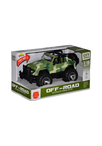 10390 1:16 Sesli Ve Işıklı Jeep