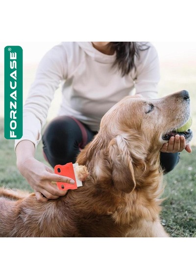 Forzacase Kedi ve Köpekler için Bit Pire Tüy Temizleme Tarağı Seti - FC039
