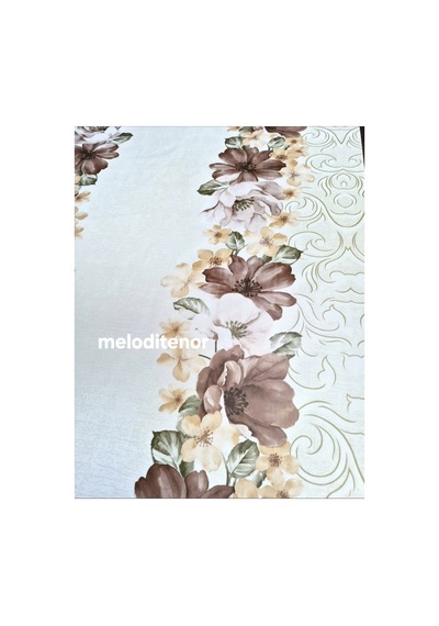 Pastel Kahverengi Beyaz Krem Çiçekli Yollu Runner Desen Silinebilir Astarlı Kaymaz Pvc Muşamba Masa Örtüsü Pastel Kahverengi Beyaz Krem Çiçekli Yollu Runner Desen Silinebilir Astarlı Kaymaz Pvc Muşamba Masa Örtüsü