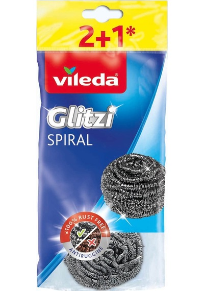 3 Lü Çelik Bulaşık Teli