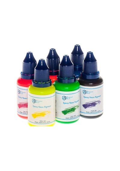 Epoksi Neon Pigment 6lı Set Diğer