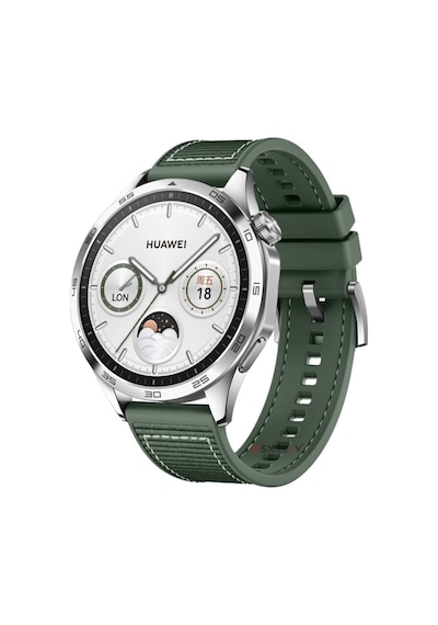 Sneezy Huawei Watch Gt4 46mm İle Uyumlu 22mm Dikiş Desenli Dokuma Silikon Kordon
