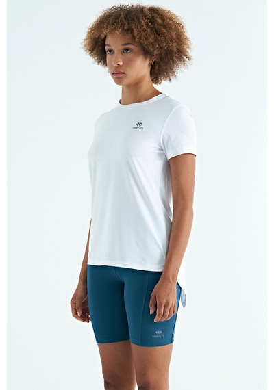 Tommy Life Beyaz Sırt Yırtmaç Detaylı O Yaka Kısa Kollu Standart Kalıp Kadın T-shirt - 97267 Beyaz Tommy Life Beyaz Sırt Yırtmaç Detaylı O Yaka Kısa Kollu Standart Kalıp Kadın T-shirt - 97267 Beyaz