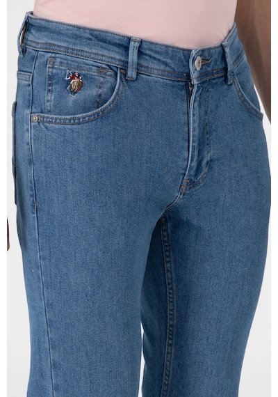 U.s. Polo Assn. Erkek Mavi Pantolon Jean 50308239-dn0022 Mıd Blue