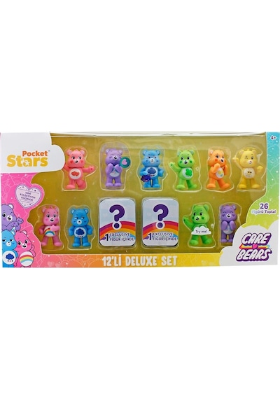 Care Bears Mini Koleksiyon Figürleri 12'li Paket - 1 Adet
