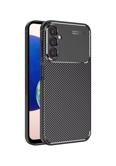 Samsung Galaxy A05s Kılıf Auto Focus Karbon Kapak - Siyah 0.2M-Çok Renkli