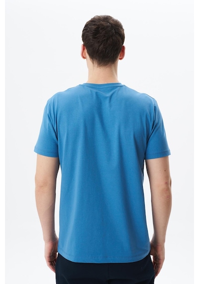 AR-MA Arma Erkek Regular Fit Baskılı Süprem Bisiklet Yaka Tişört Y29344454002 Mavi