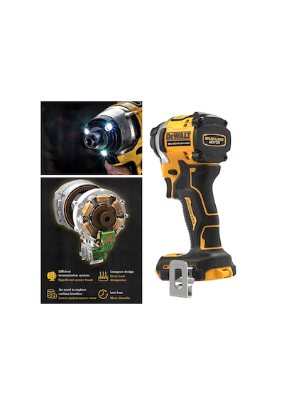 Dewalt DCF850N 18V Akülü Darbeli Tornavida Makinesi (Akü Hariç)