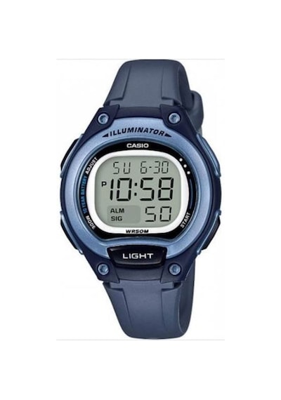 Casio Lw-203-2avdf Quartz Silikon Lacivert Gi Kadran 35 Mm Erkek Kol Saati Mavi