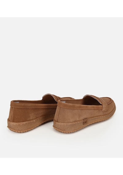 Hotiç Kadın Süet Deri Taba Yumuşak Tabanlı Günlük Loafer 01ayh320560a340 01ayh320560a340