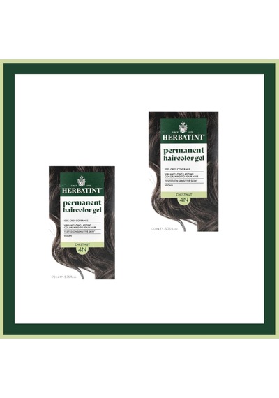 Herbatint 4n Chatain Kestane Saç Boyası 150ml. 2li