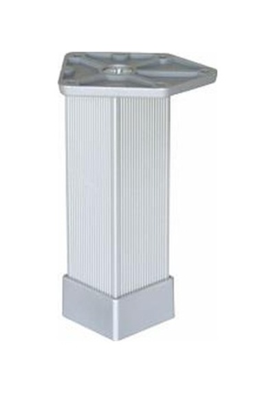 Gürçay Metal Mobilya Ayağı 40*40mm Aluminyum  (4 Adet)