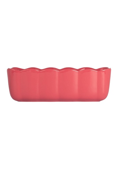 Emile Henry Madeleine Fırın Kabı Baton 9 X 13,5 X 29 Cm Pembe Pembe
