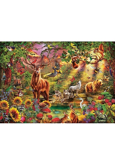 Büyülü Orman 1000 Parça Puzzle