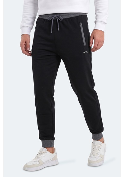 Slazenger Makar Erkek Siyah Eşofman Altı