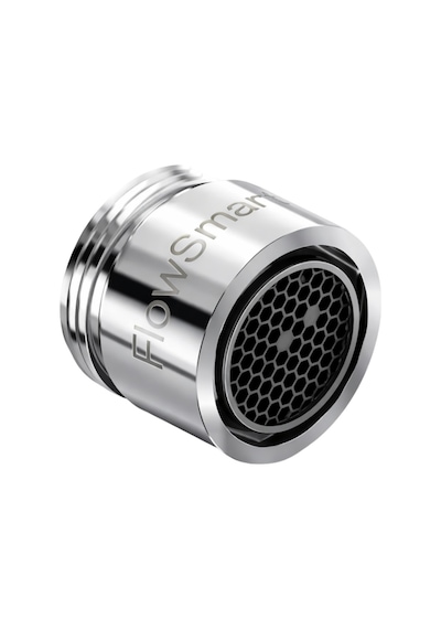 Flowsmart Su Tasarruflu Aeratör 3,7 L/dk %85 E Varan Su Tasarrufu Øf18 Miks & Kuğu Batarya Uyumlu