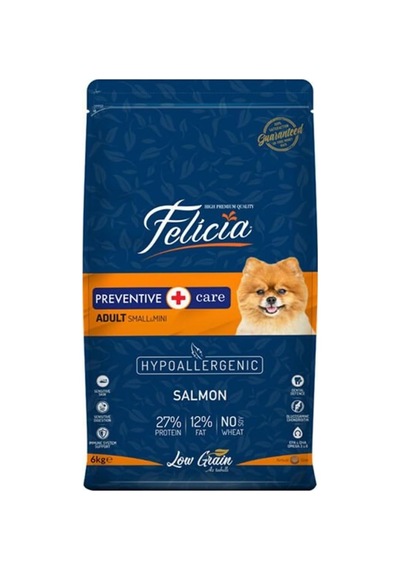 Düşük Tahıllı Hipoalerjenik Somonlu Küçük Irk Yetişkin Köpek Maması 6 Kg