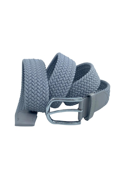 Süzer Deri Gri Elastik Esnek Unisex Örgü Kemer - 8500-15 001