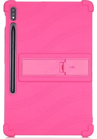 Ally Galaxy Uyumlu Tab S8 S7 T870 / T875 11 İnç Standlı Silikon Kılıf- 5775 Tablet Kılıfı