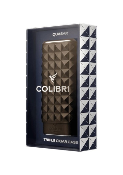 Colibri Quasar Deri Puro Kılıfı 3lü Kahve/krom 60ring