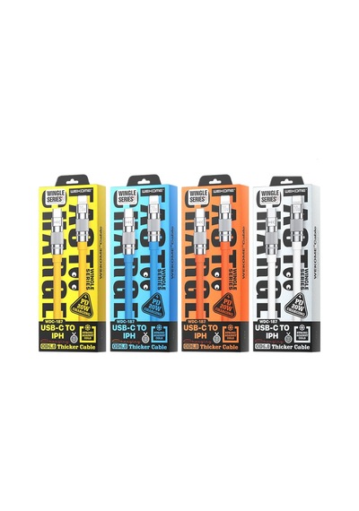 Wekome WDC-187 1 M Type-C-Lightning Pd 20 W Hızlı Şarj Kablosu Turuncu