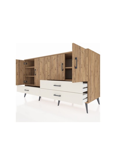 Kronos Konsol 5 Raflı 3 Çekmeceli 4 Kapaklı 176x59x99 Çam-çam/ayt Çam-çam/aytaşı Kronos Konsol 5 Raflı 3 Çekmeceli 4 Kapaklı 176x59x99 Çam-çam/ayt Çam-çam/aytaşı