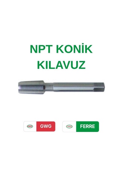 Gwg Npt 3/8 Konik Kılavuz
