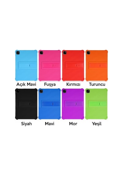 Ally Apple Uyumlu iPad Air 4 10.9 Inç Standlı Silikon Kılıf (301333310)