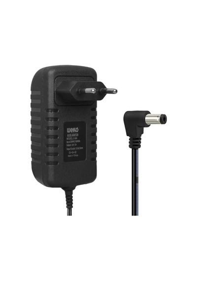 Weko Wk-21966 25 Volt - 2 Amper - 50 Watt 5.5 2.5 Mm L Uçlu Kırmızı Yeşil Ledli Yerli Üretim Şarjlı Matkap Adaptörü